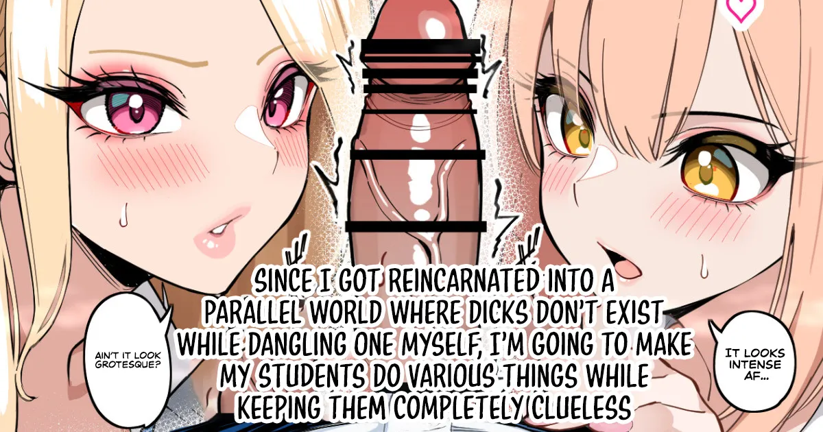 Chinpo ga Sonzai Shinai Heikou Sekai ni, Chinpo Burasagete Tensei Shita. | Reincarnated into a parallel world where penises don’t exist, while dangling one myself