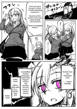 Girls School Mechanization Manga 1-7
