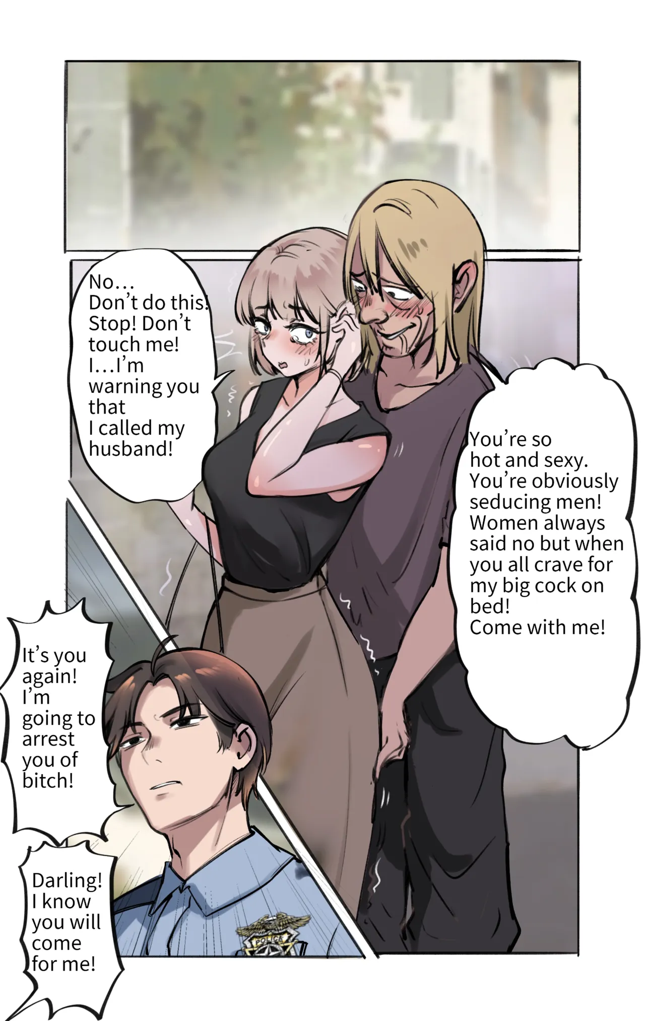 The feminization of a policeman: Remake