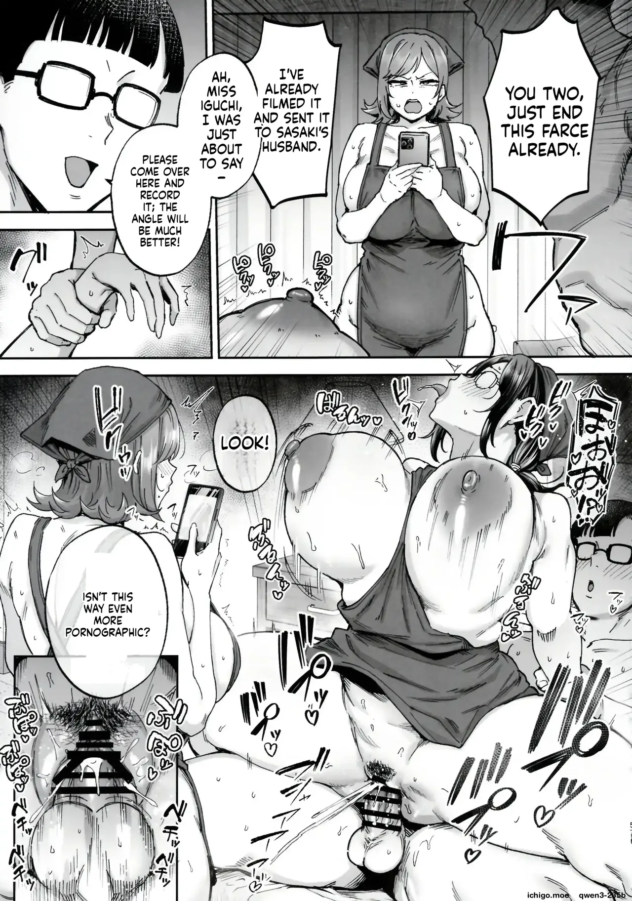 I’ll turn a divorced woman and a nagging housewife into ripe, voluptuous sex toys with their complicated pasts – Chapter 1 – page 57