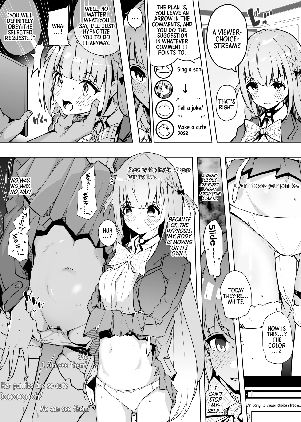 aqtn Saimin de Kyousei Anka Haishin | Aqtn’s Forced “Viewer-Choice Stream” via Hypnosis