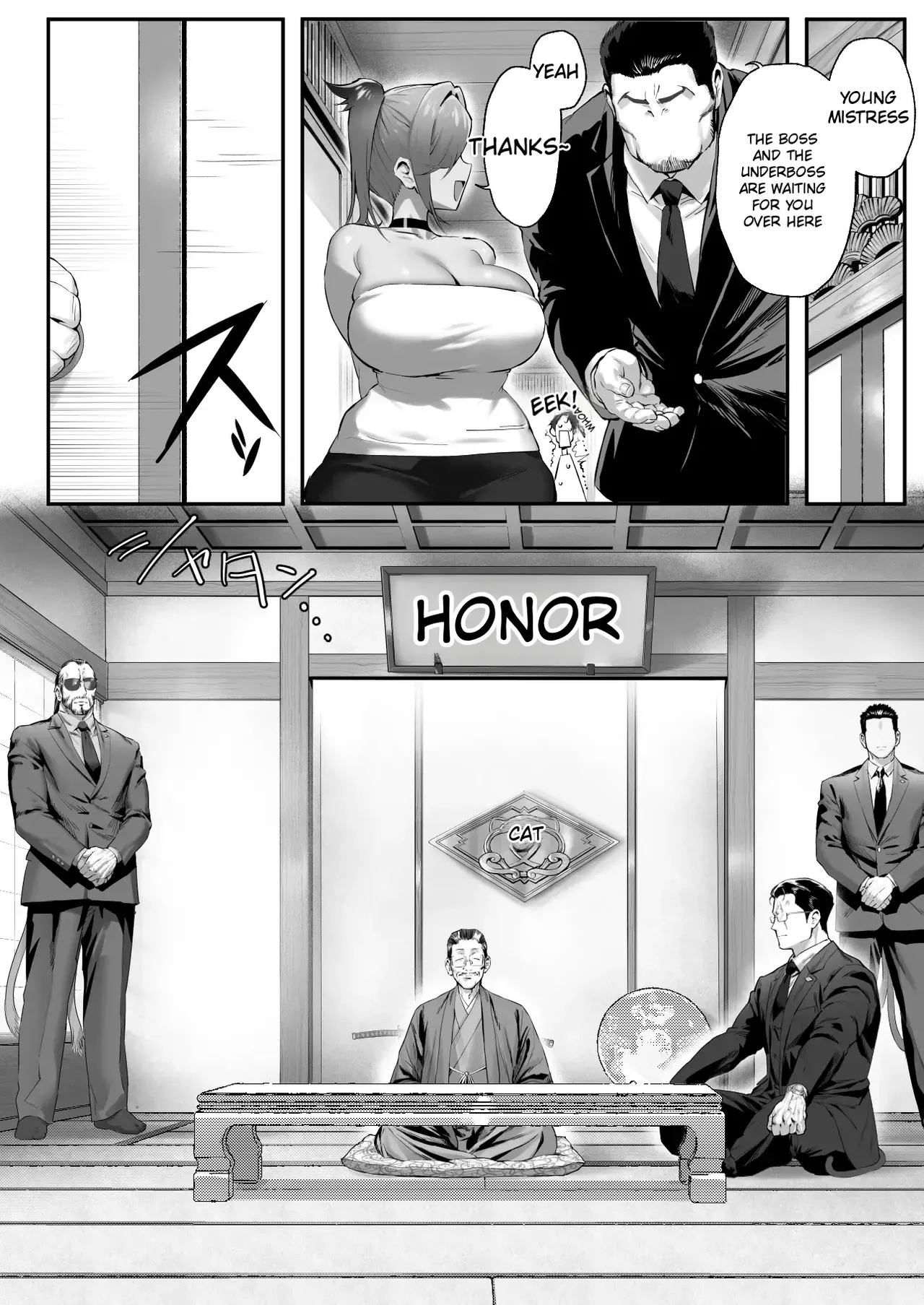 Hirotta Neko ga Gal de Gokudou no Musume datta Hanashi | The Story of the Cat I Picked Up—Who Turned Out to Be a Gal and a Yakuza Boss’s Daughter – Chapter 1 – page 49