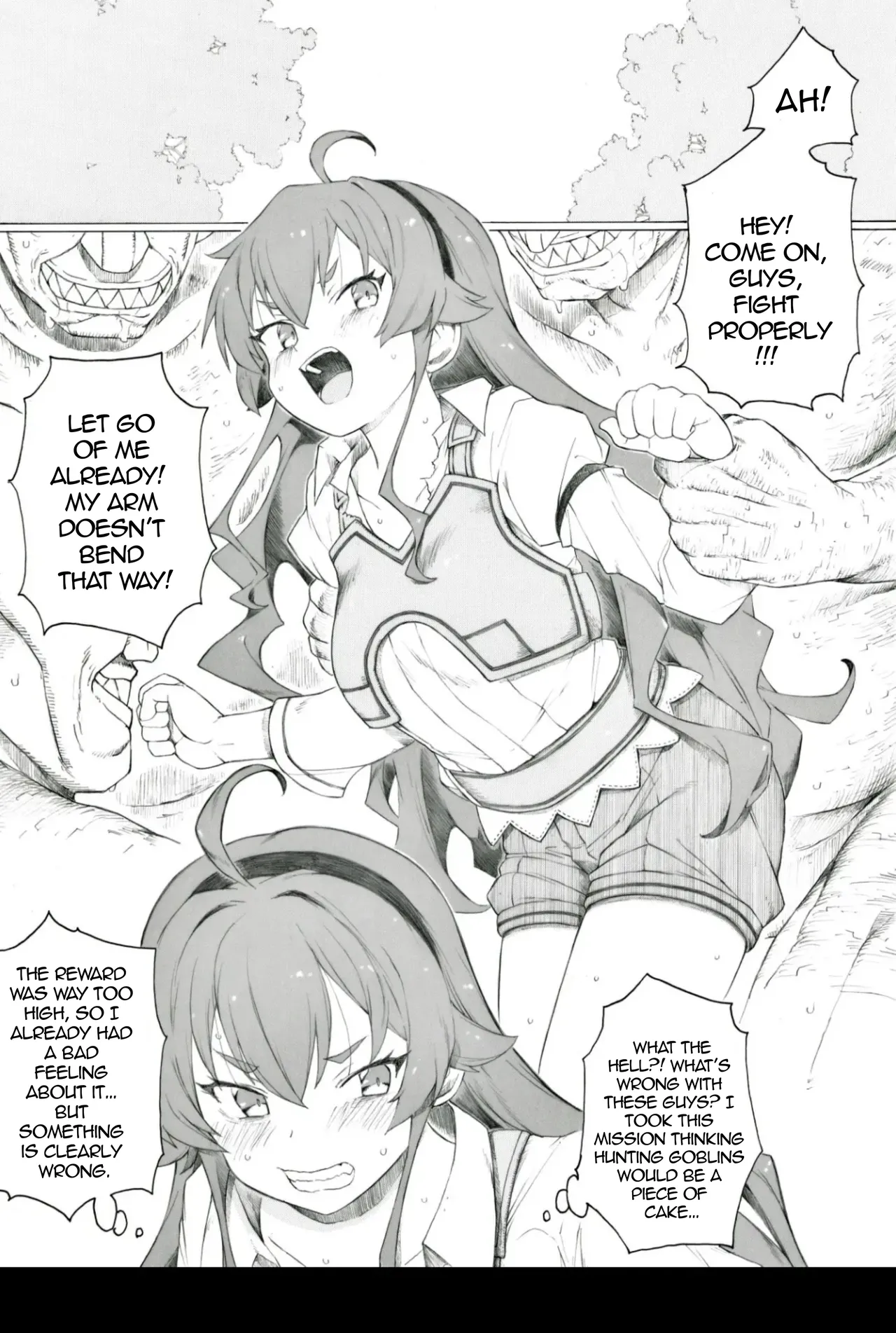 Eris Training Arc : I might have gotten pregnant with a goblin kitten, nyan