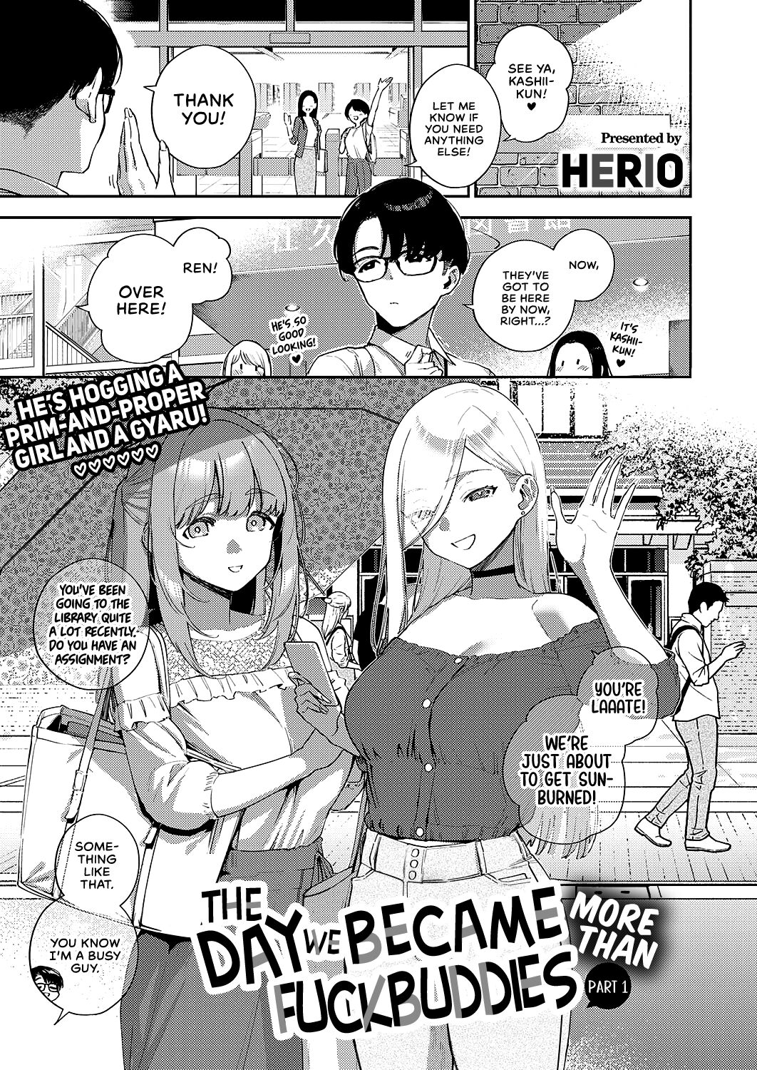 Bokura ga Sefure ja Nakunaru Hi -Zenpen- | The Day We Became More Than Fuckbuddies – Part 1