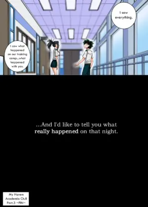 My Harem Academia Chapter 8 Part 3 Breaking into a broken heart