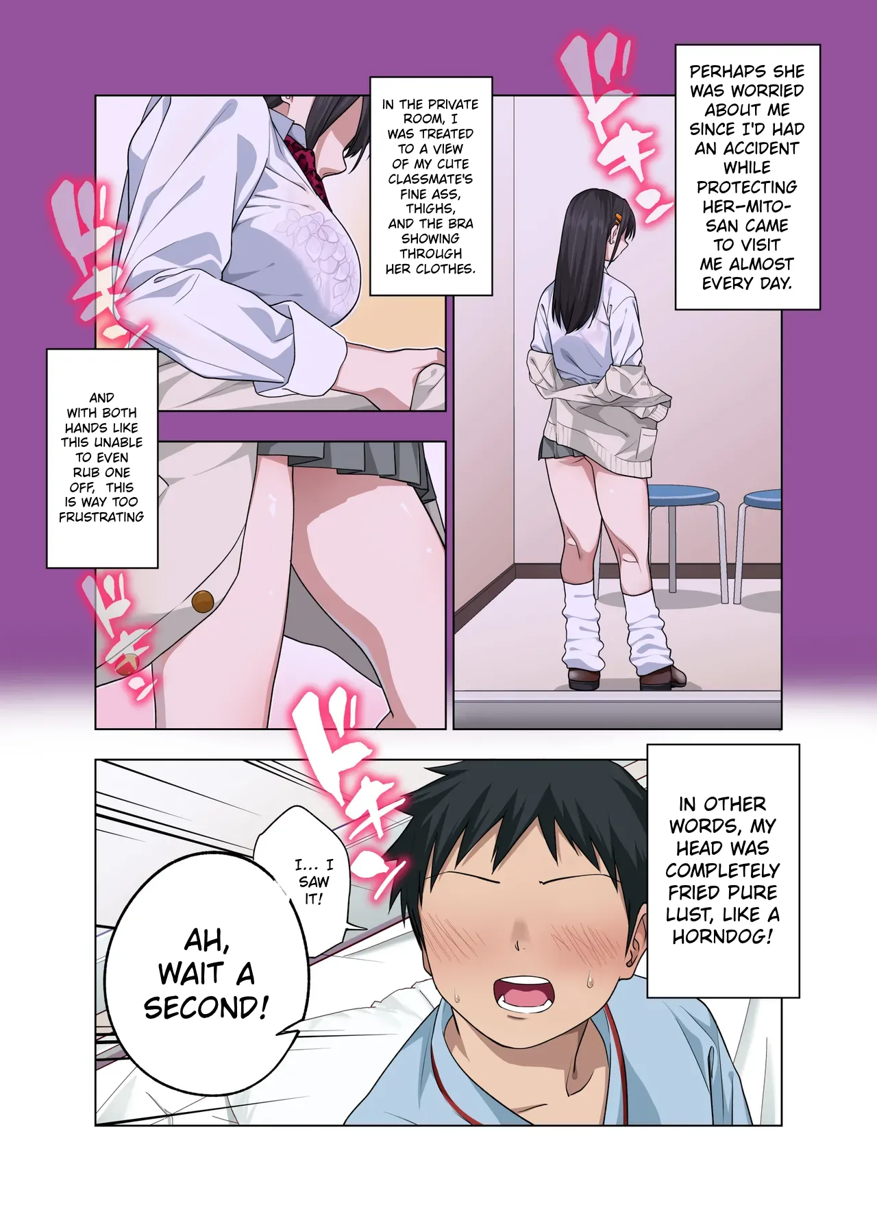 [Gujira 4 Gou (Gujira)] Nuite Moraimakuri Nyuuin Seikatsu ~Tasuketa Cool-Gyaru wa Jitsu wa Sukebe deshita~[ENGRISH][CharlesWHITE][CRACKERTL] — preview page 10