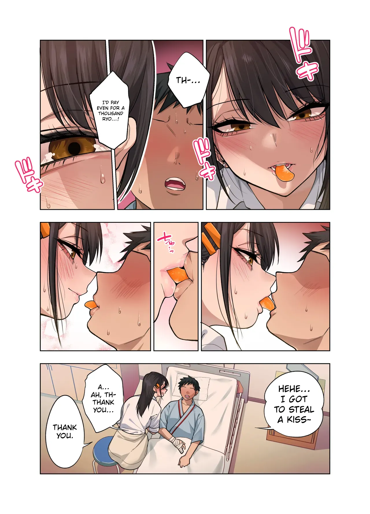 [Gujira 4 Gou (Gujira)] Nuite Moraimakuri Nyuuin Seikatsu ~Tasuketa Cool-Gyaru wa Jitsu wa Sukebe deshita~[ENGRISH][CharlesWHITE][CRACKERTL] – Chapter 1 – page 21