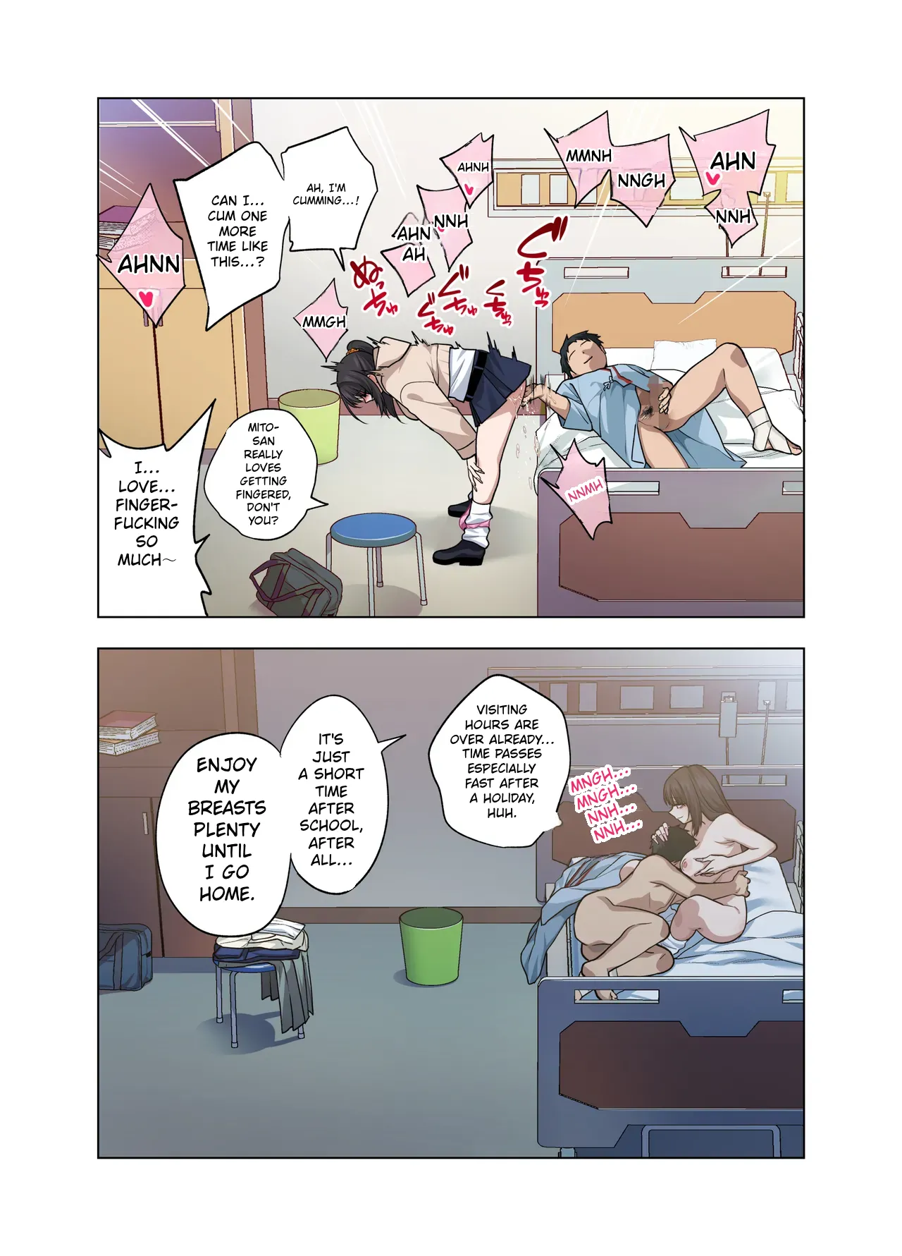 [Gujira 4 Gou (Gujira)] Nuite Moraimakuri Nyuuin Seikatsu ~Tasuketa Cool-Gyaru wa Jitsu wa Sukebe deshita~[ENGRISH][CharlesWHITE][CRACKERTL] – Chapter 1 – page 52