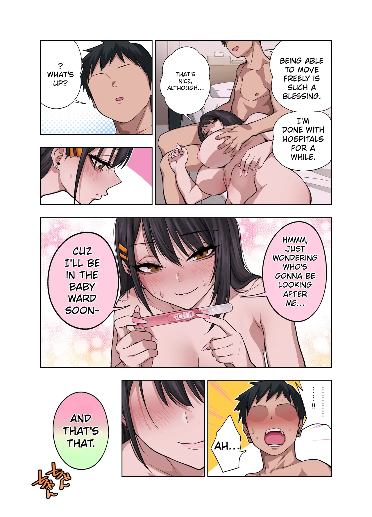 [Gujira 4 Gou (Gujira)] Nuite Moraimakuri Nyuuin Seikatsu ~Tasuketa Cool-Gyaru wa Jitsu wa Sukebe deshita~[ENGRISH][CharlesWHITE][CRACKERTL] – Chapter 1 – page 80