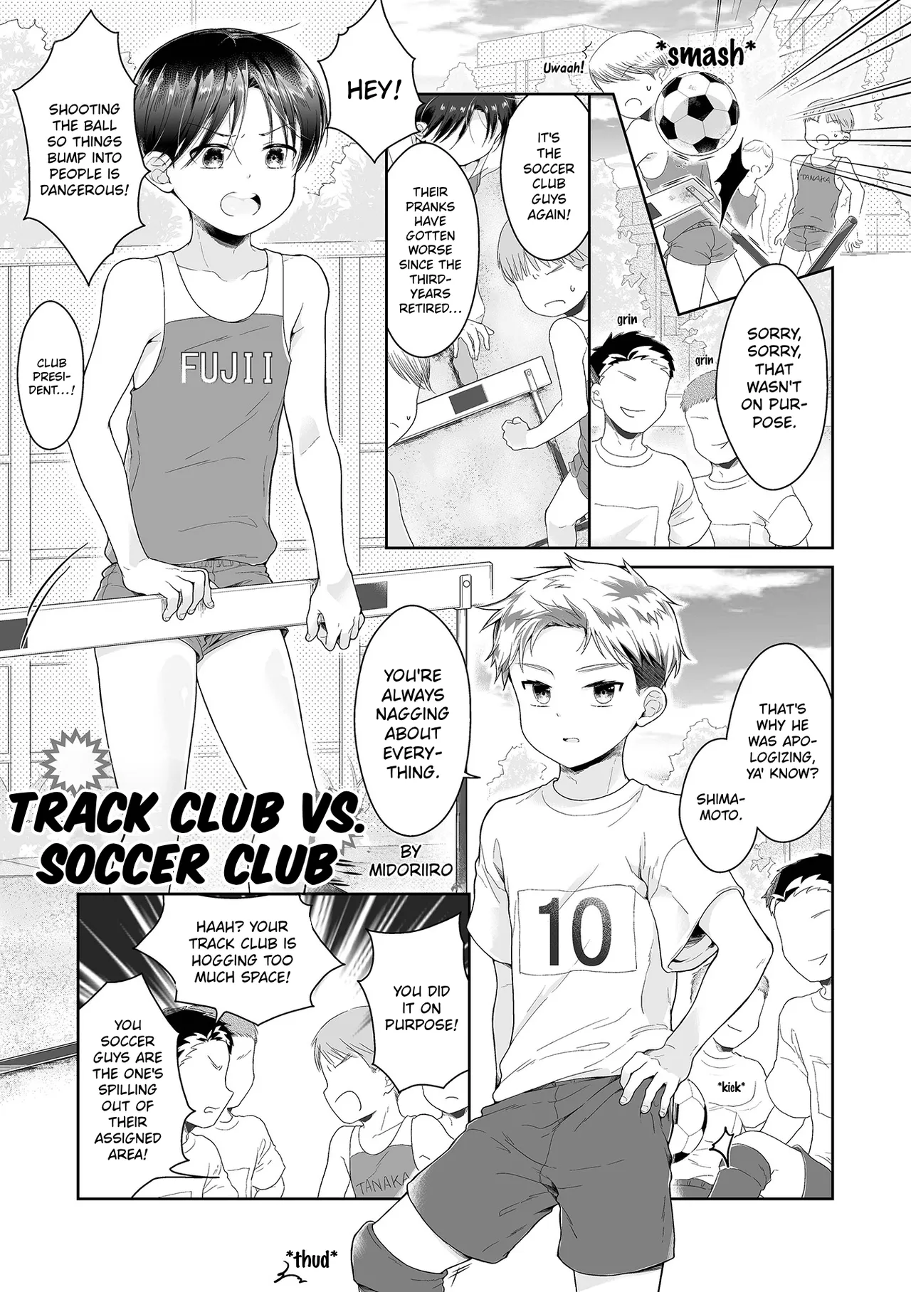 Midoriiro – Track Club VS Soccer Club