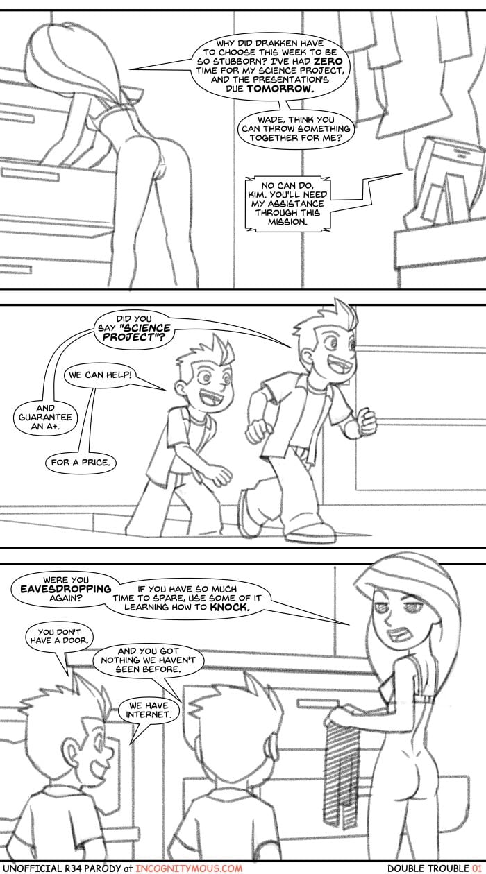 Double Trouble (Kim Possible) 1.5 – Double Trouble – Chapter 1 (Kim Possible)