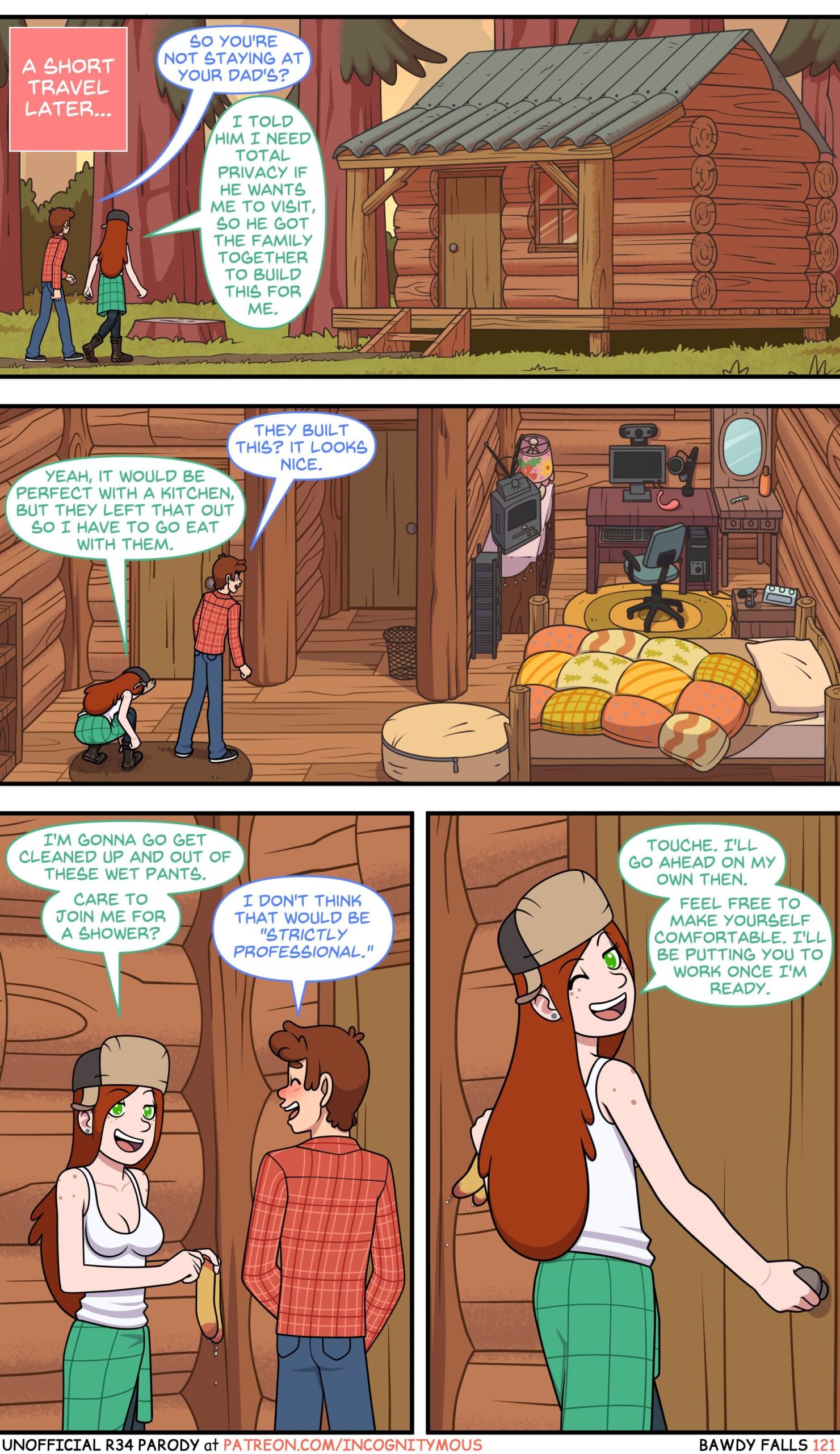 Bawdy Falls (Gravity Falls) 3 – Bawdy Falls