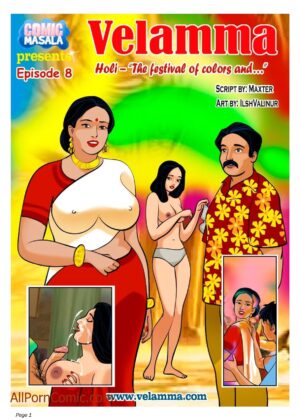 Velamma 8 – The Festival Of Colors And..